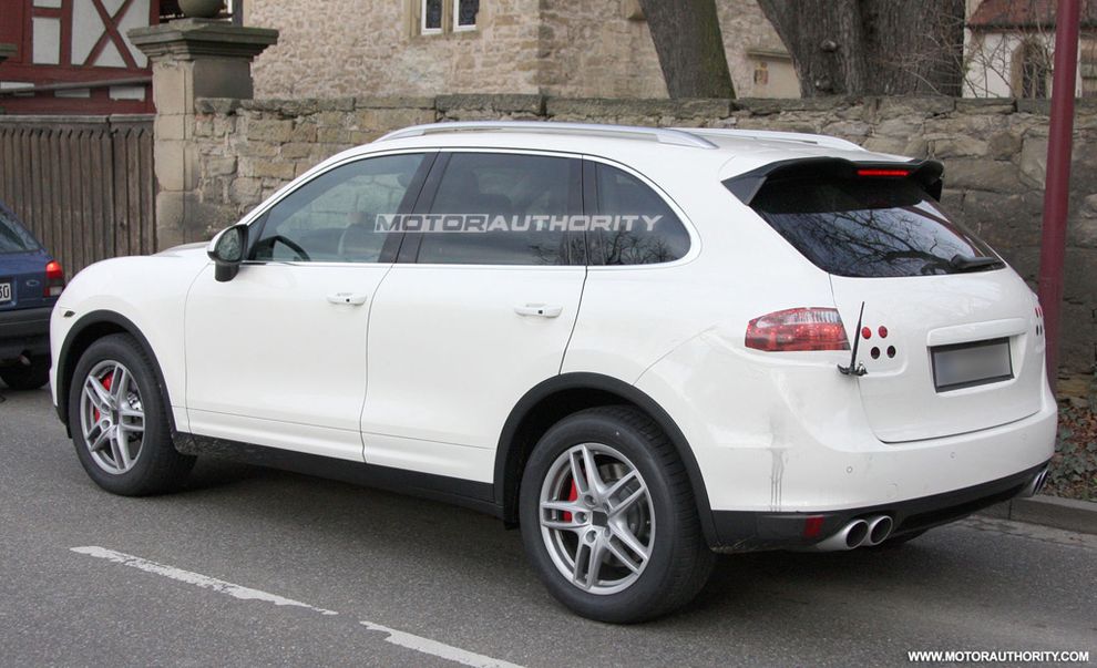 Nowe Porsche Cayenne - zdjcie szpiegowskie