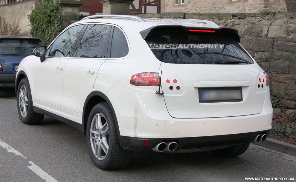 Nowe Porsche Cayenne - zdjcie szpiegowskie