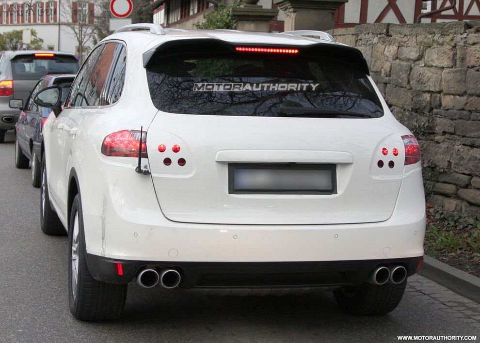 Nowe Porsche Cayenne - zdjcie szpiegowskie