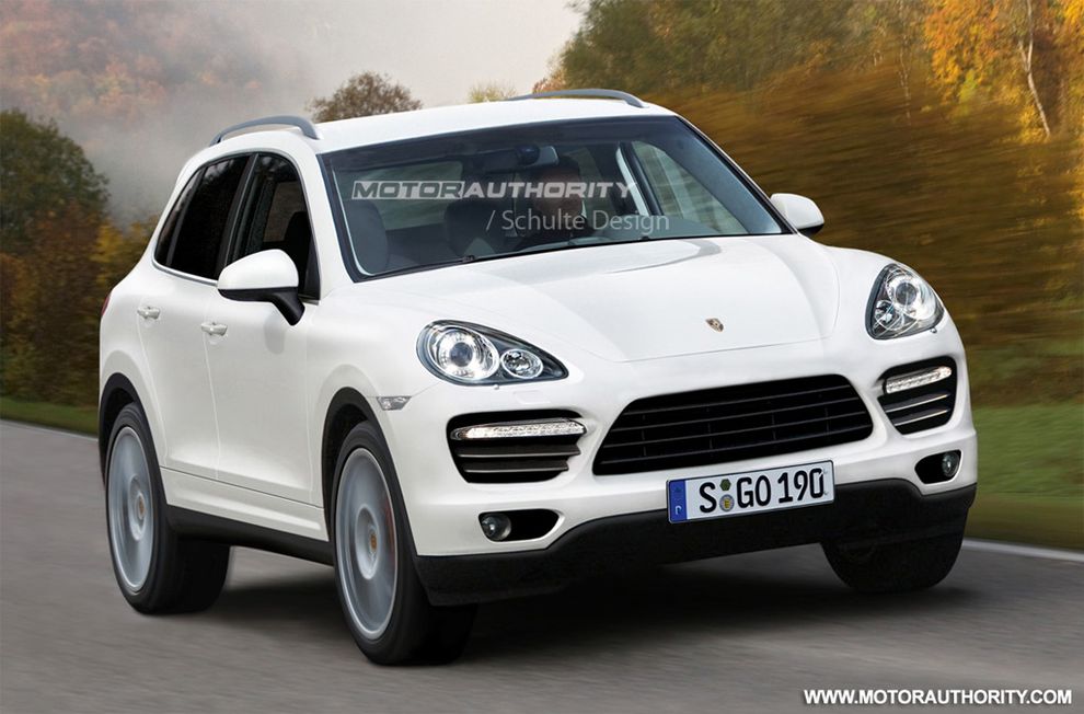 Nowe Porsche Cayenne - wizualizacja
