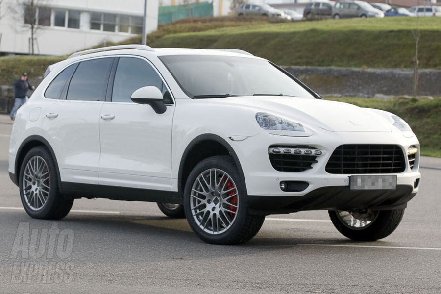Nowe Porsche Cayenne - zdjcie szpiegowskie