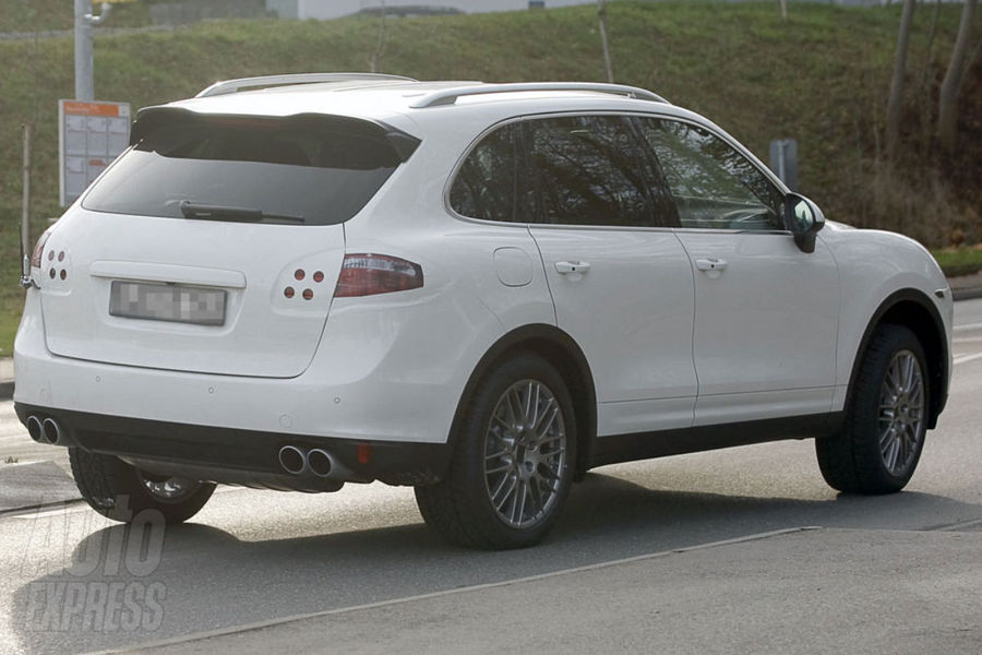 Nowe Porsche Cayenne - zdjcie szpiegowskie