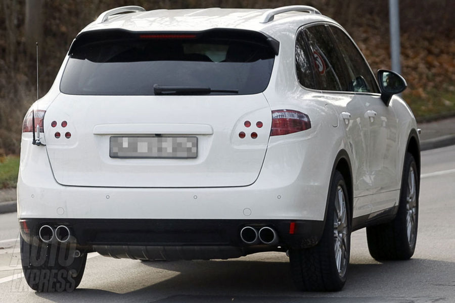 Nowe Porsche Cayenne - zdjcie szpiegowskie