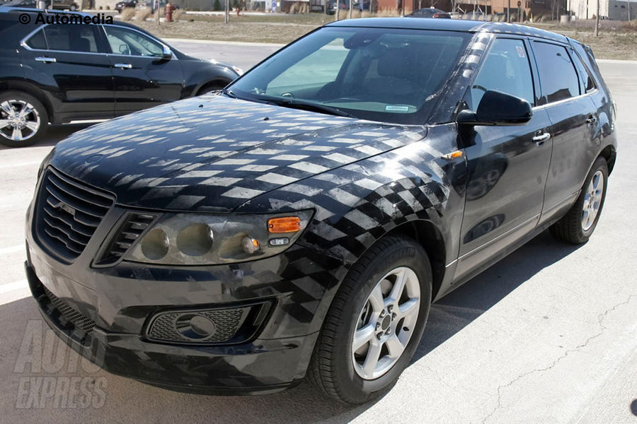 Nowy Saab 9-4X - zdjcie szpiegowskie