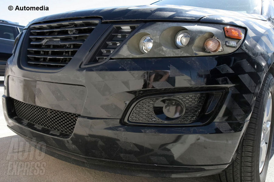 Nowy Saab 9-4X - zdjcie szpiegowskie