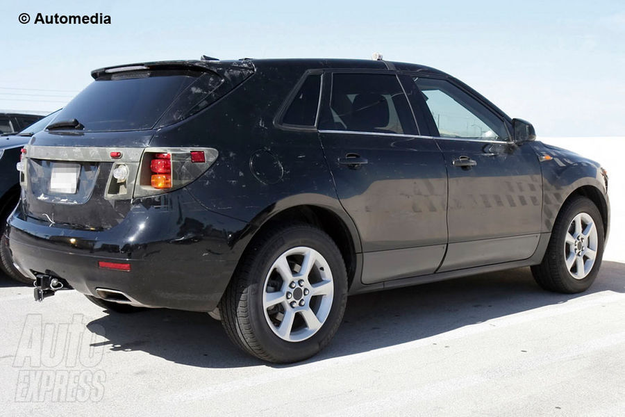 Nowy Saab 9-4X - zdjcie szpiegowskie