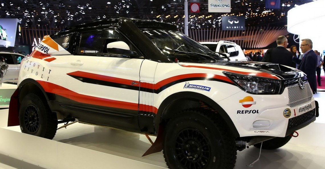 SsangYong Tivoli Rally Raid 4WD