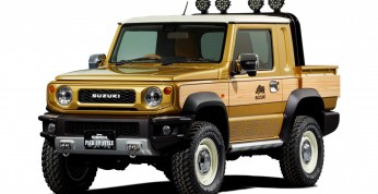 Suzuki Jimny jako pickup i ekstremalna terenówka