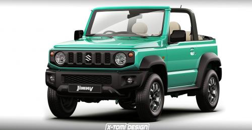 Suzuki Jimny tak powinien wyglądać bez dachu