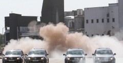 Volkswagen Amarok kontra 154-tonowy komin