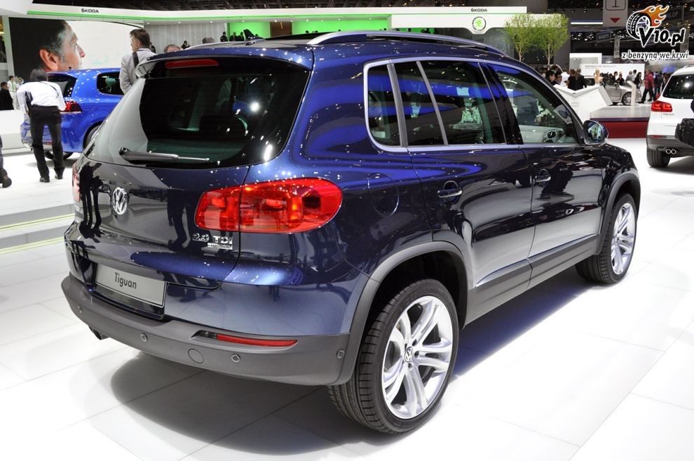 Volkswagen Tiguan na targach w Genewie