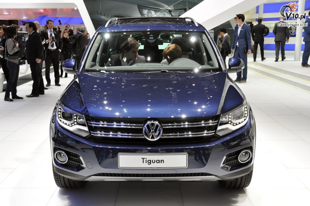 Volkswagen Tiguan na targach w Genewie