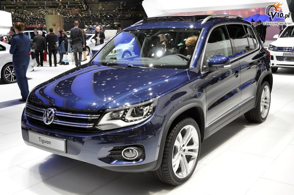 Volkswagen Tiguan na targach w Genewie