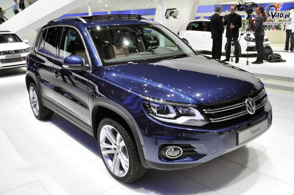 Volkswagen Tiguan na targach w Genewie