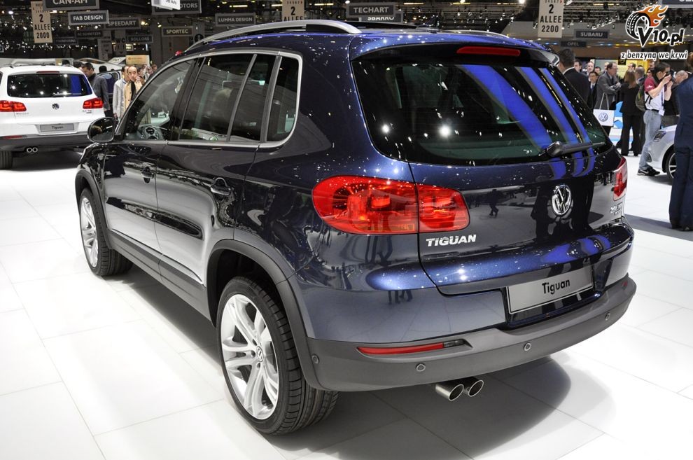 Volkswagen Tiguan na targach w Genewie