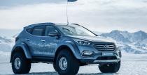 Hyundai Santa Fe na Antarktydzie