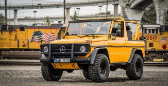 Wojskowy Mercedes 250GD przerobiony na cywila