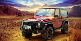 Mercedes G500 z 1990 roku - nowa młodość od Carbon Motors