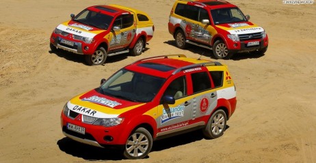 Mitsubishi Pajero, Outlander i L200 w wersji Dakar