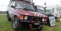 Brytyjski zlot Land Roverw