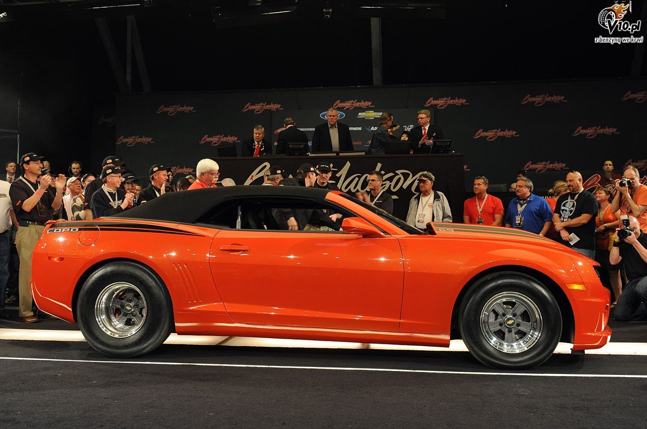 Chevy Camaro COPO Convertible na aukcji Barrett-Jackson 2013