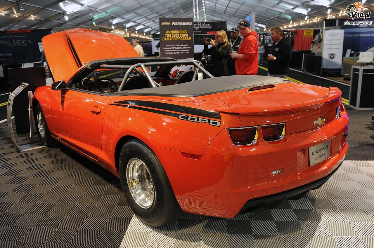 Chevy Camaro COPO Convertible na aukcji Barrett-Jackson 2013
