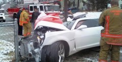 Chevrolet Camaro V8 przecity na p