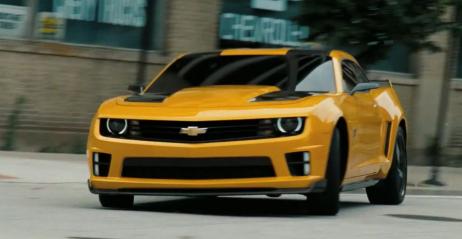 Bumblebee z Transformers 3 w reklamie Camaro