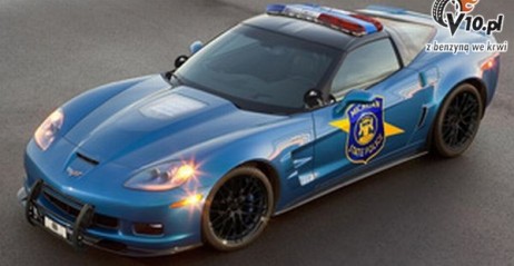 Policyjna Corvette ZR1