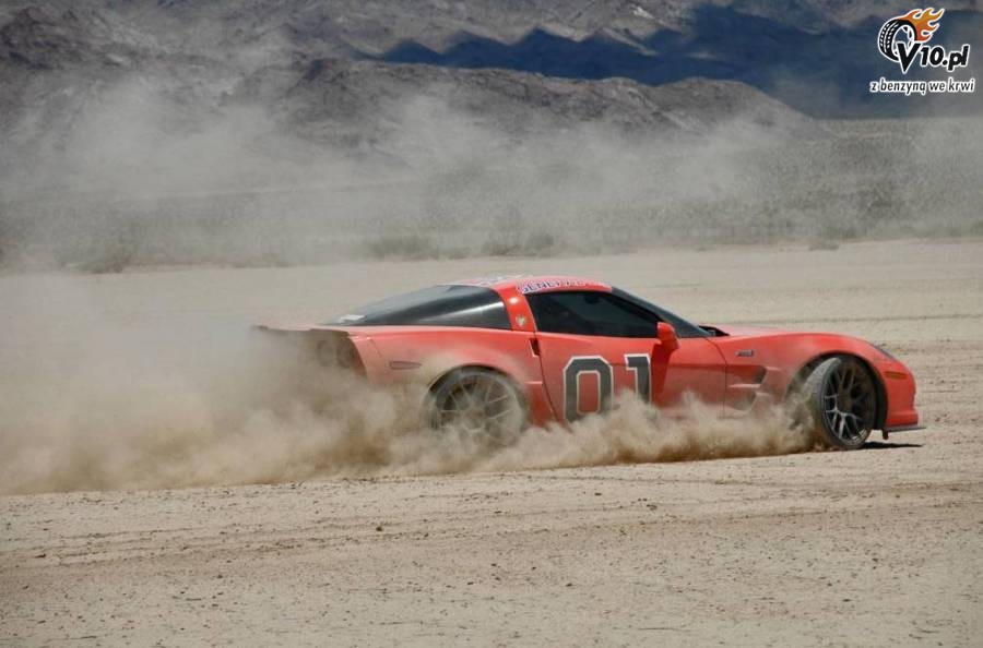Corvette ZR1 jako General Lee