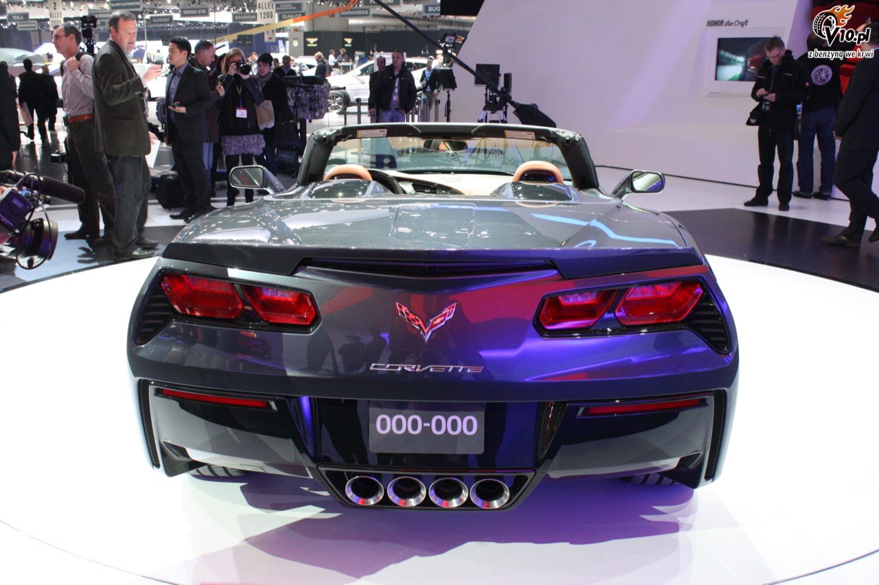 Chevrolet Corvette Stingray - premiera kabrioletu w Genewie