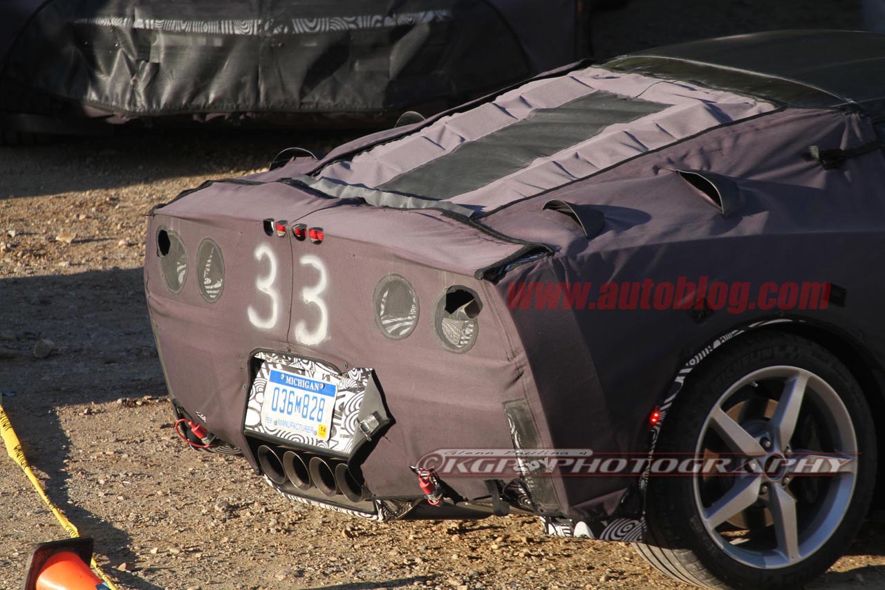 Corvette C7 - nowe zdjcia szpiegowskie