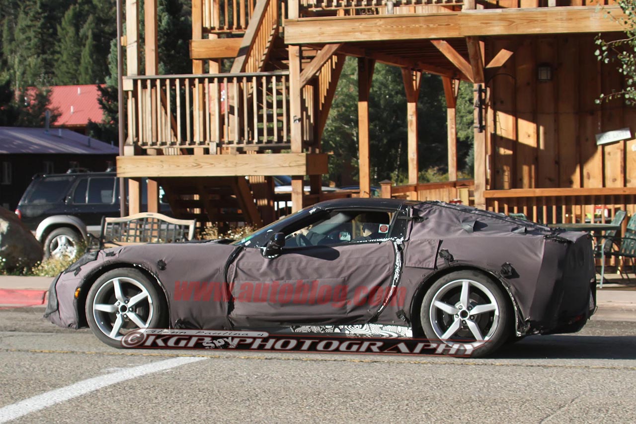 Corvette C7 - nowe zdjcia szpiegowskie
