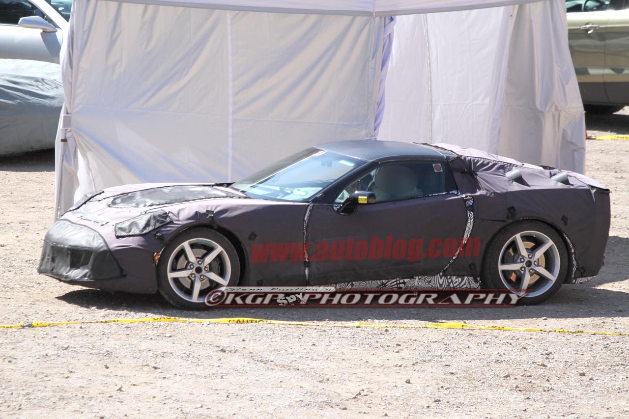 Corvette C7 - nowe zdjcia szpiegowskie