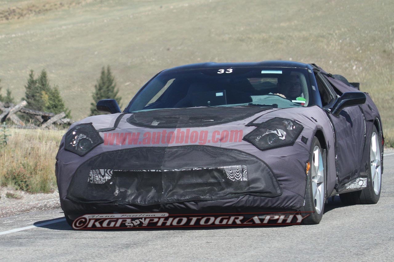 Corvette C7 - nowe zdjcia szpiegowskie