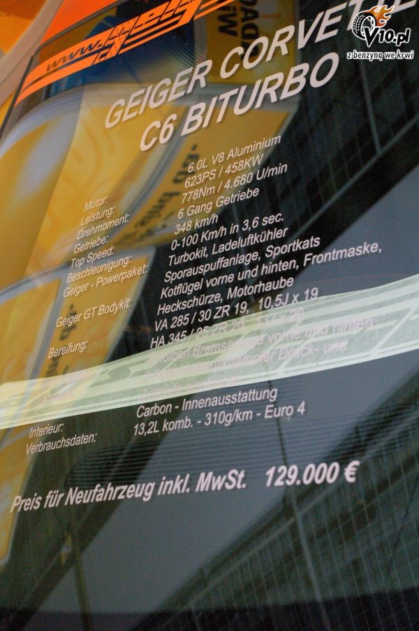 Geiger Biturbo Corvette C6