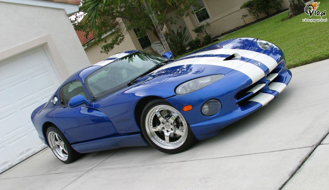 Chrysler viper gts blue #4