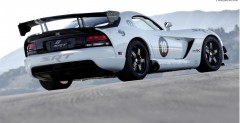 Dodge Viper - palenie gumy