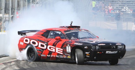 Drifting Dodge Challenger
