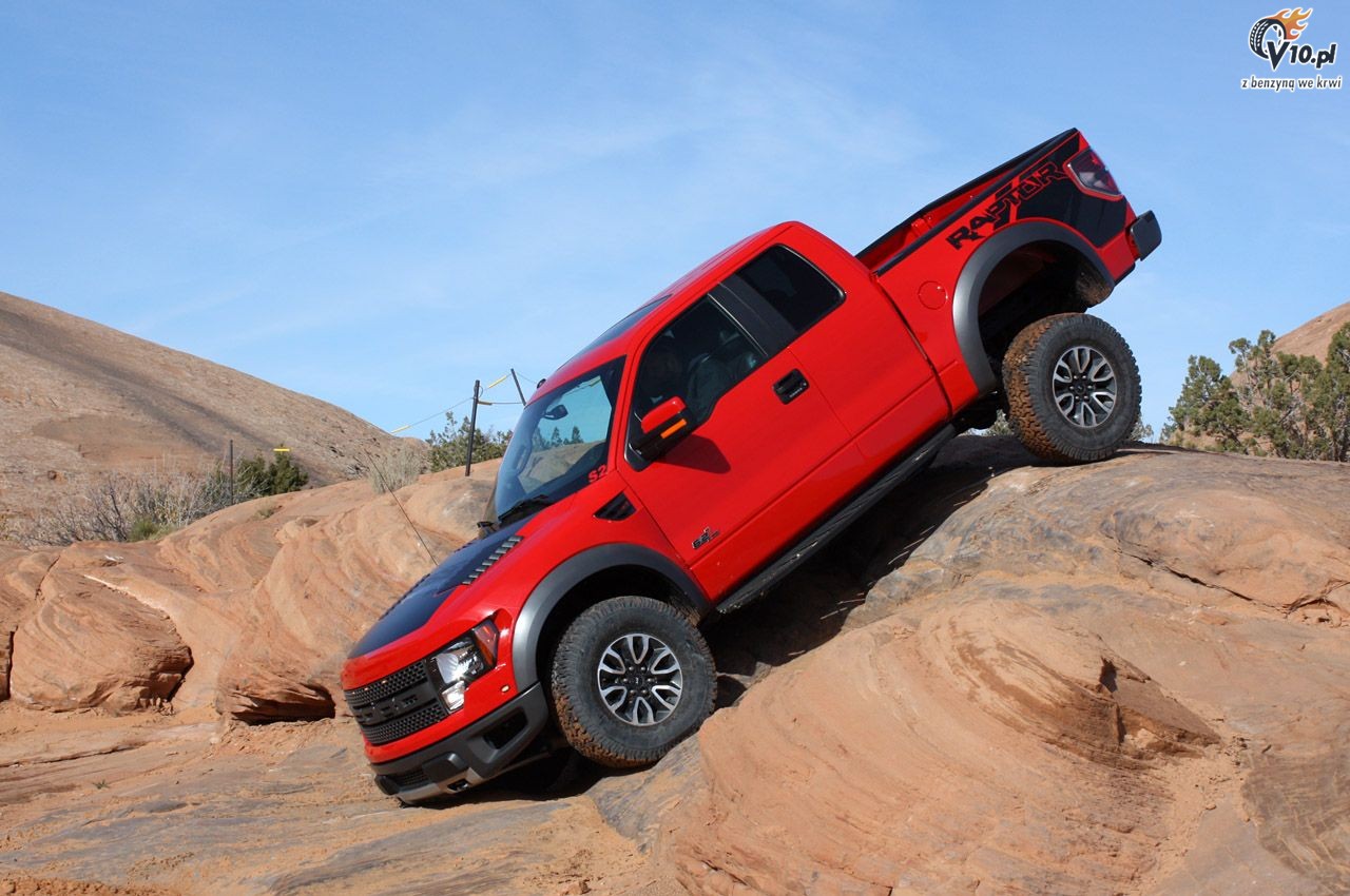 Ford SVT Raptor w terenie