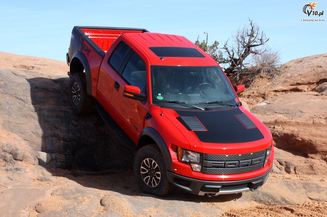 Ford SVT Raptor w terenie