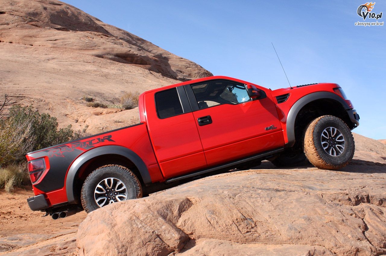 Ford SVT Raptor w terenie