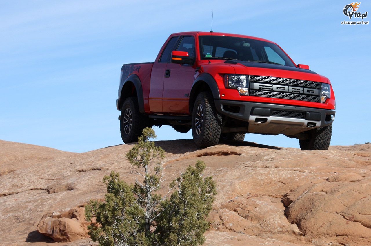 Ford SVT Raptor w terenie