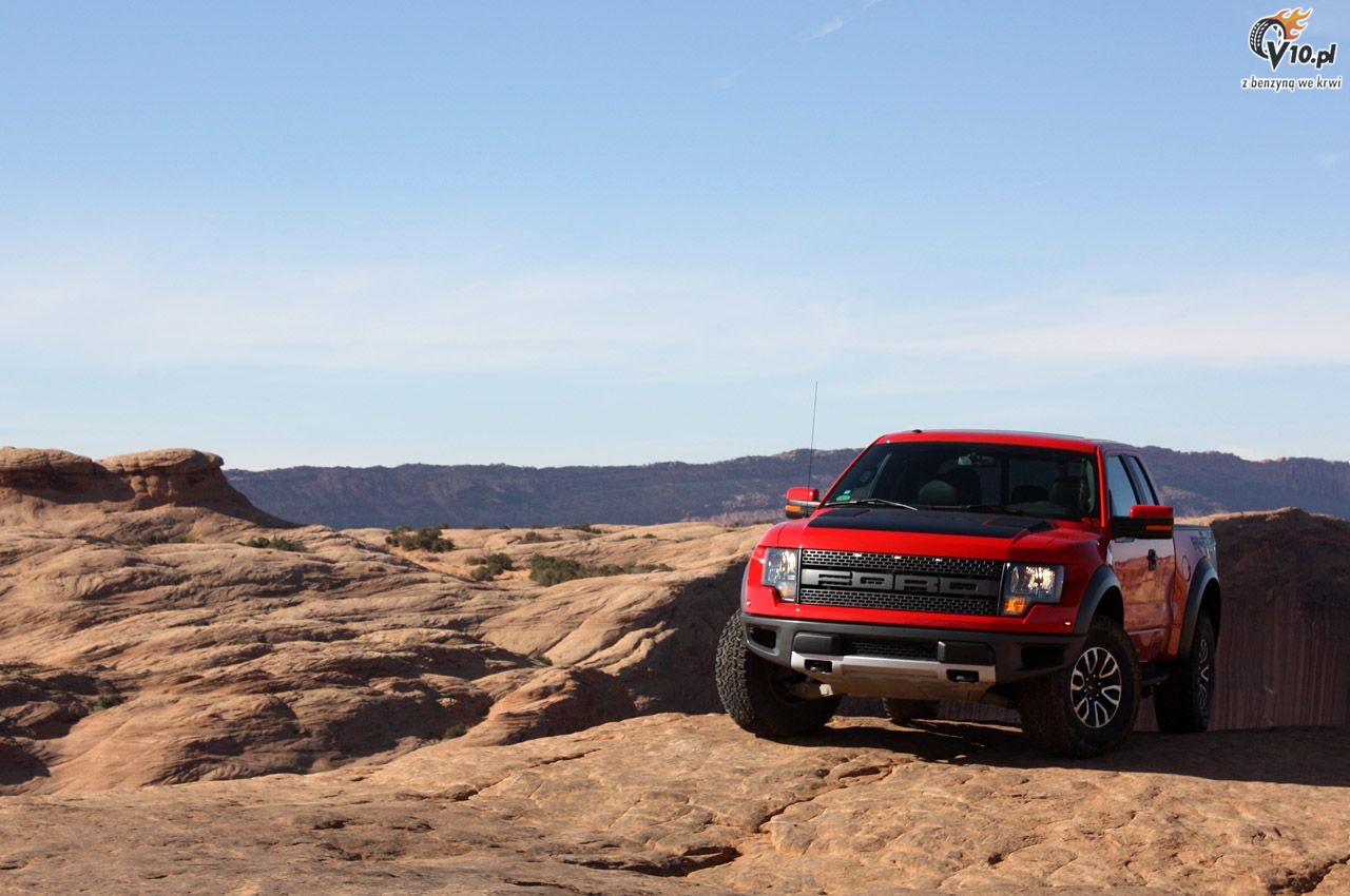 Ford SVT Raptor w terenie