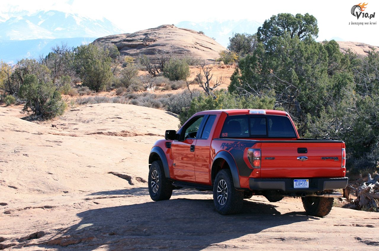 Ford SVT Raptor w terenie