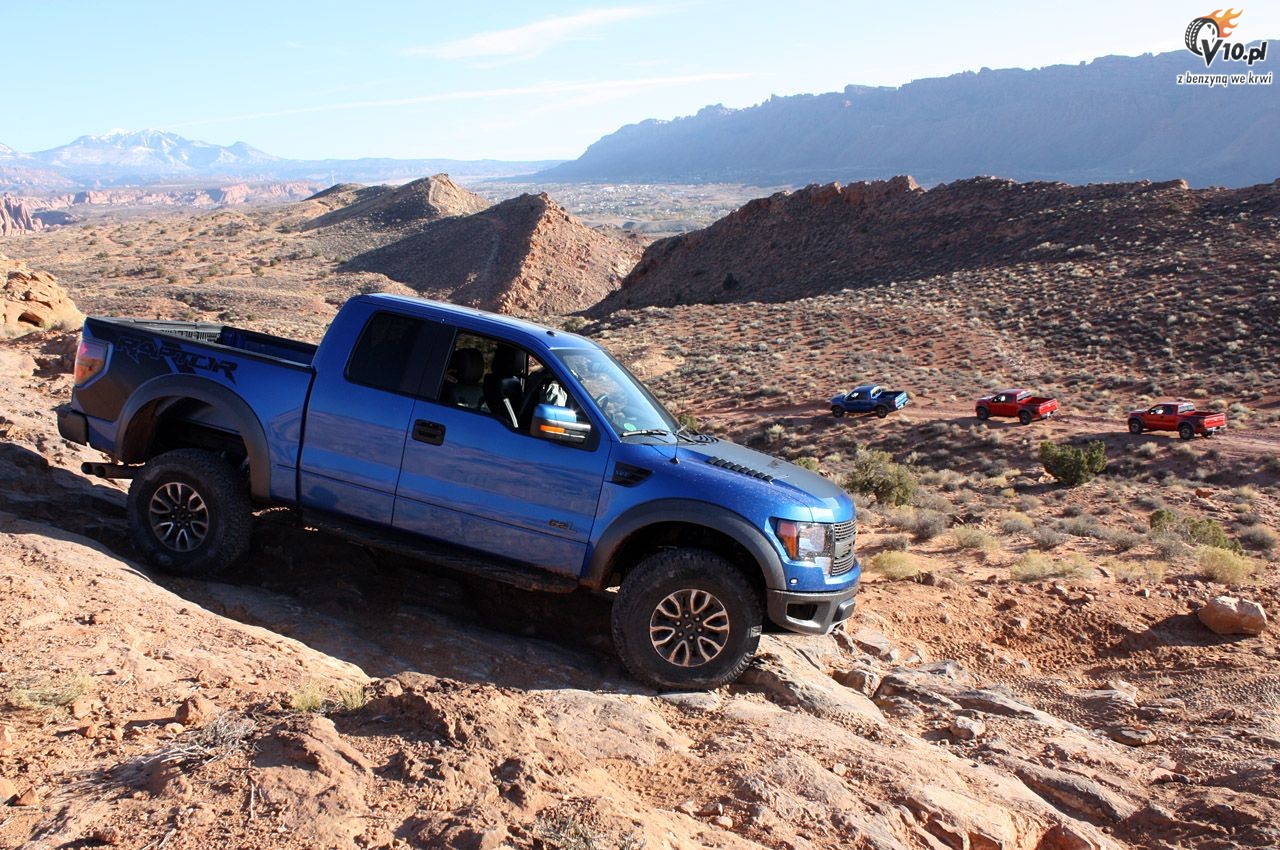 Ford SVT Raptor w terenie