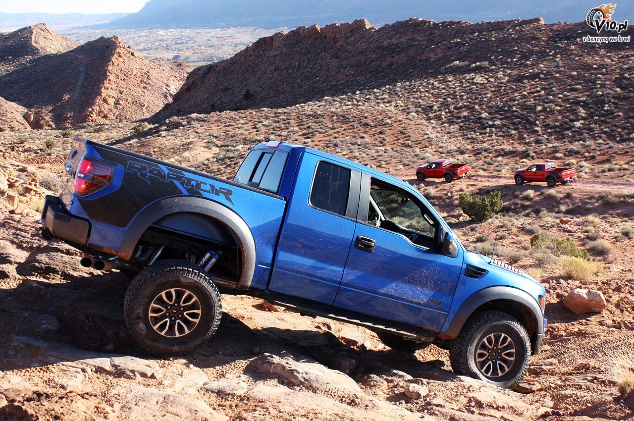 Ford SVT Raptor w terenie
