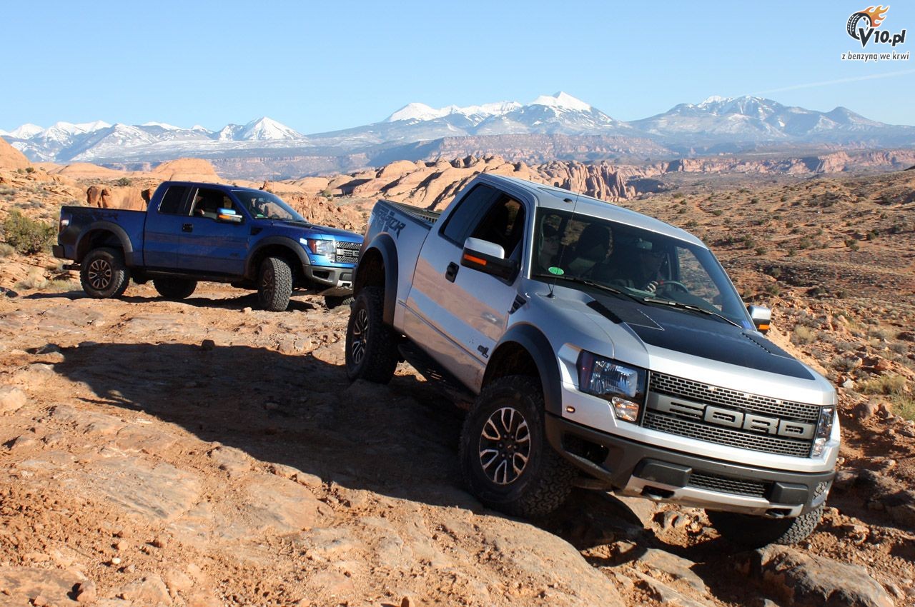 Ford SVT Raptor w terenie