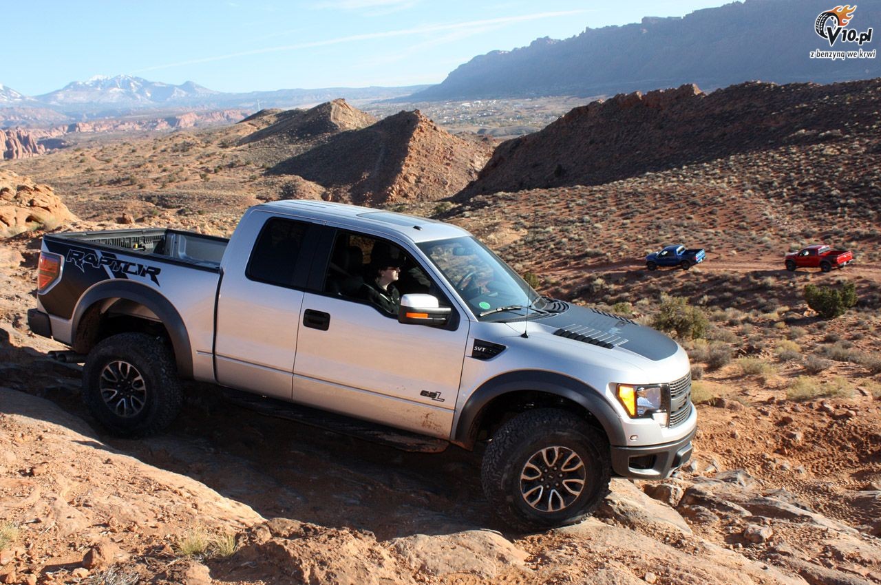 Ford SVT Raptor w terenie