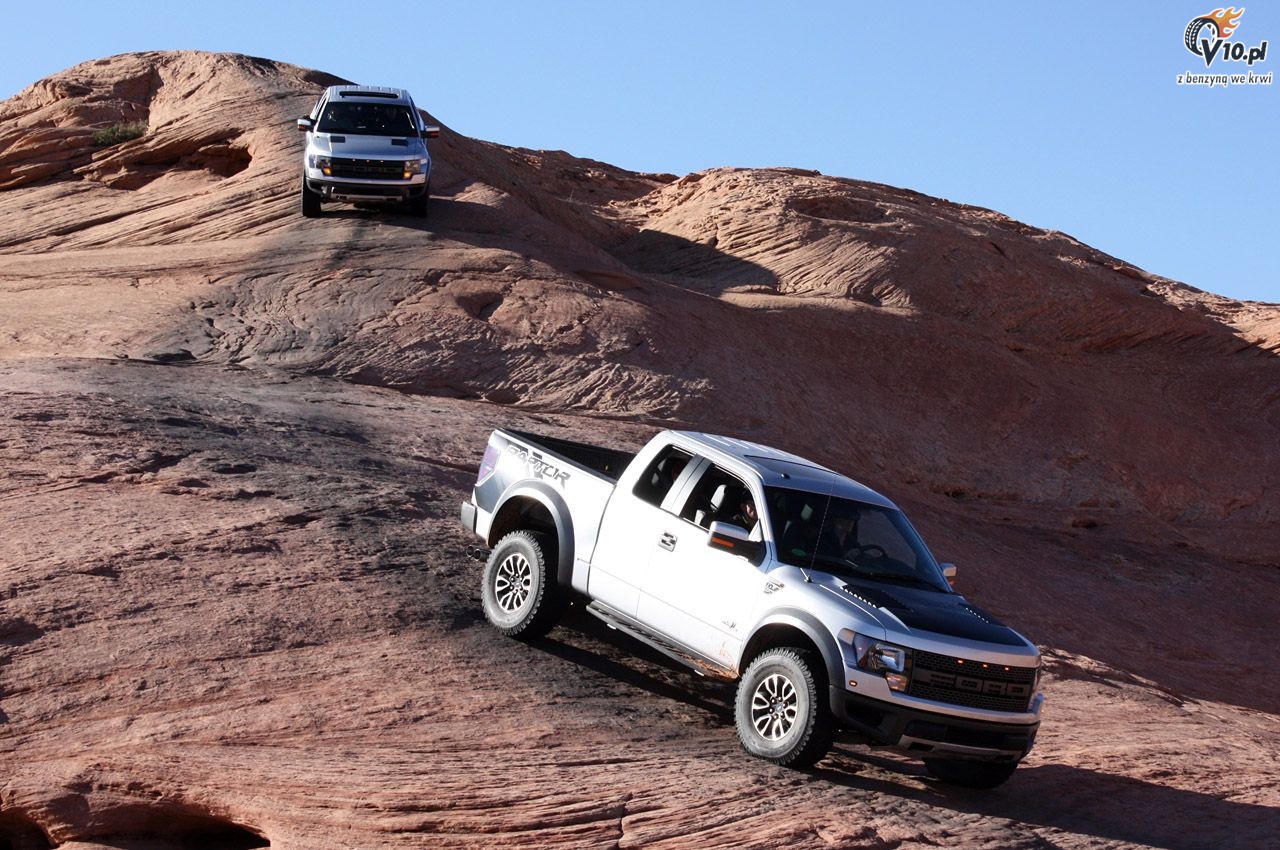 Ford SVT Raptor w terenie